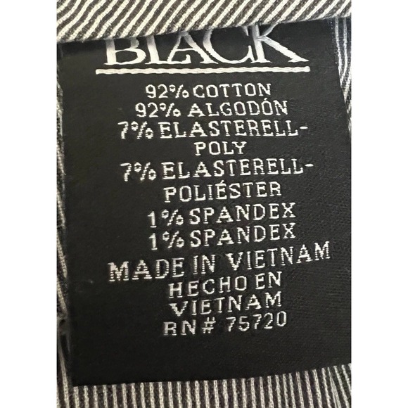 Buckle Black Jeans Mens 34x32 Blue Fit No 9 Straight Leg - Picture 8 of 9